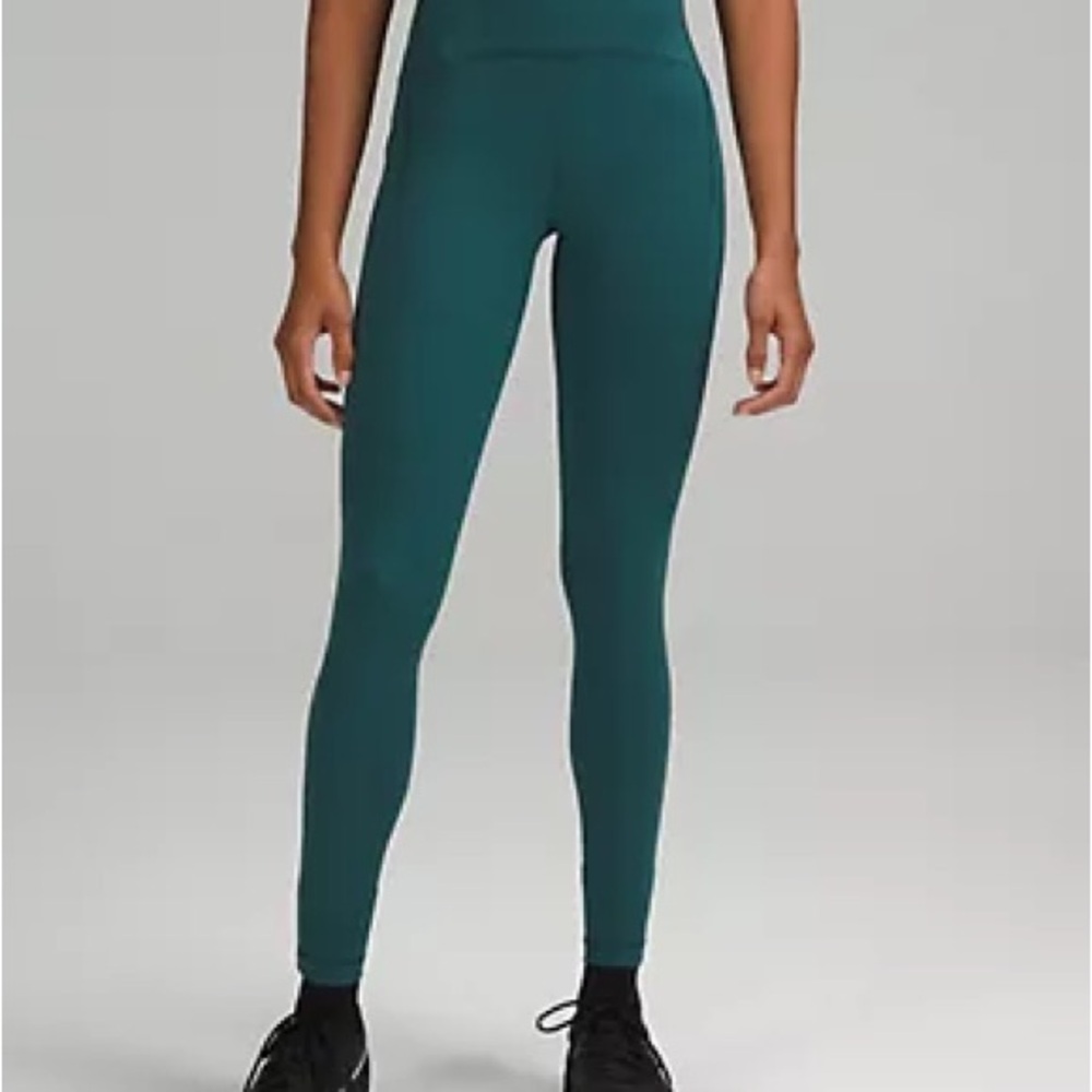 Lululemon Athletica Green Jasper Leggings